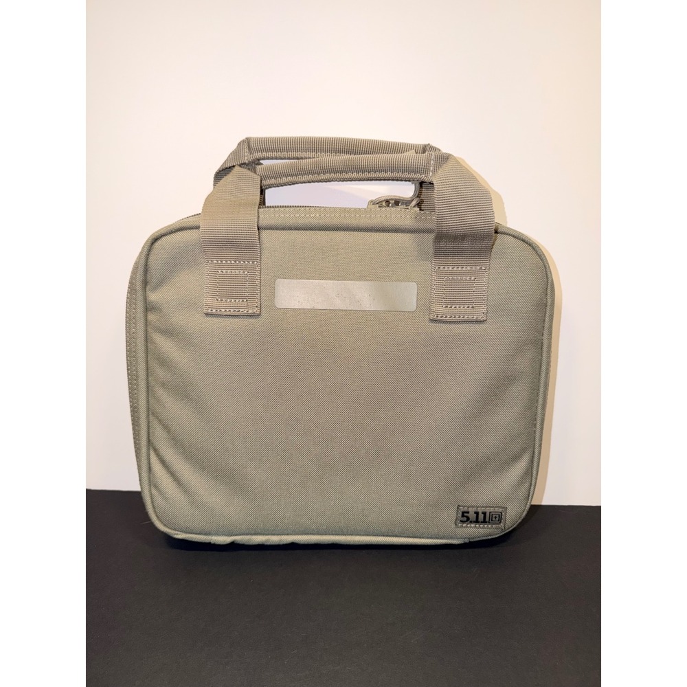 5.11 Tactical Single Pistol Case age Green Nylon Range Bag 58724